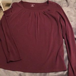 Lands End worn once long sleeve tee